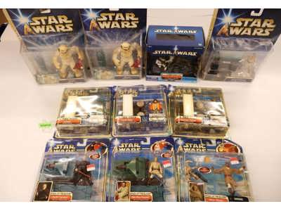 Lot of 10 Star Wars A New Hope 2002 Hasbro Action Figures NEW SEALED