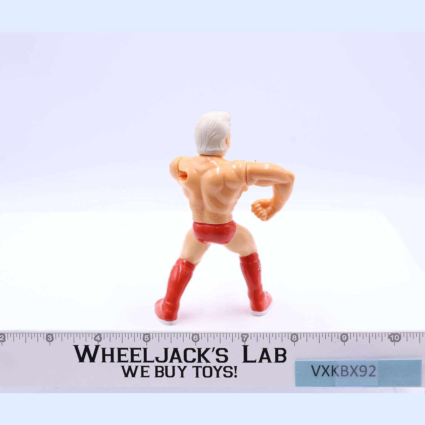 Rick Flair 100% Complete W/CARDBACK 1992 WWF Wrestling Hasbro Vintage NM