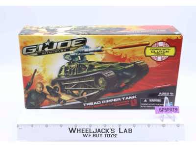 GI Joe Retaliation Tread Ripper Tank W/Clutch NEW MISB G.I. Joe 2011 Hasbro
