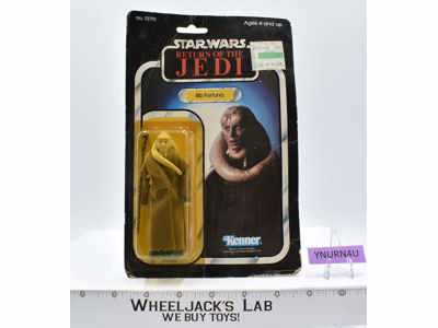 Bib Fortuna 77 Back Star Wars ROTJ 1983 Kenner Action Figure NEW MOSC Vintage