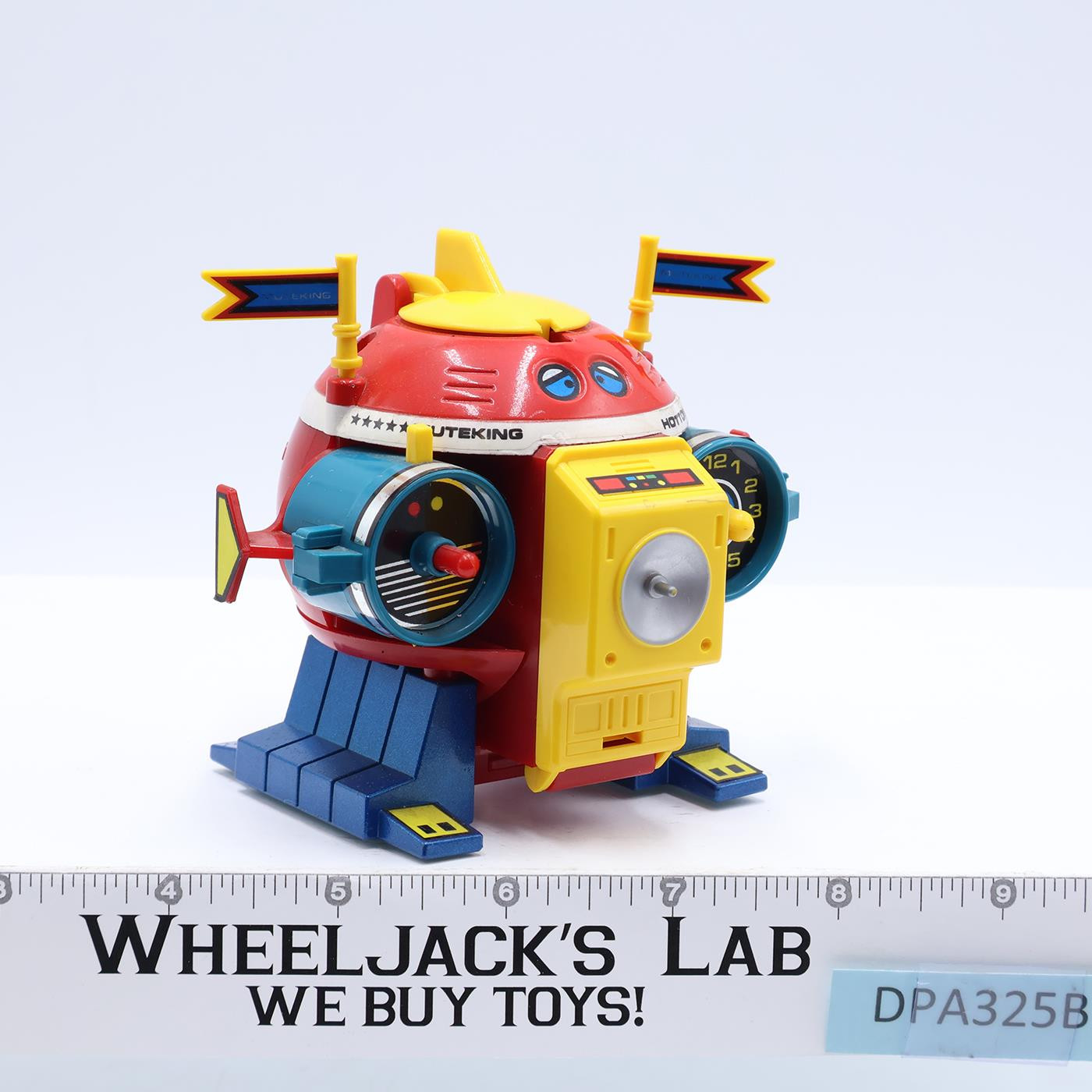 Muteking Hottoke Saucer PC-11 Popy Chogokin 1981 Japan 4" Action Figure