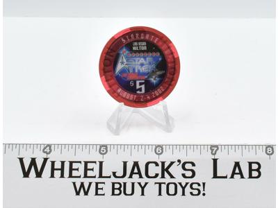 Star Trek 2002 Las Vegas Convention $5 Hilton Casino/Poker Chip