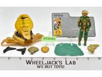 Air Chariot W/ Serpentor G.I. Joe 1986 Hasbro Vehicle Vintage