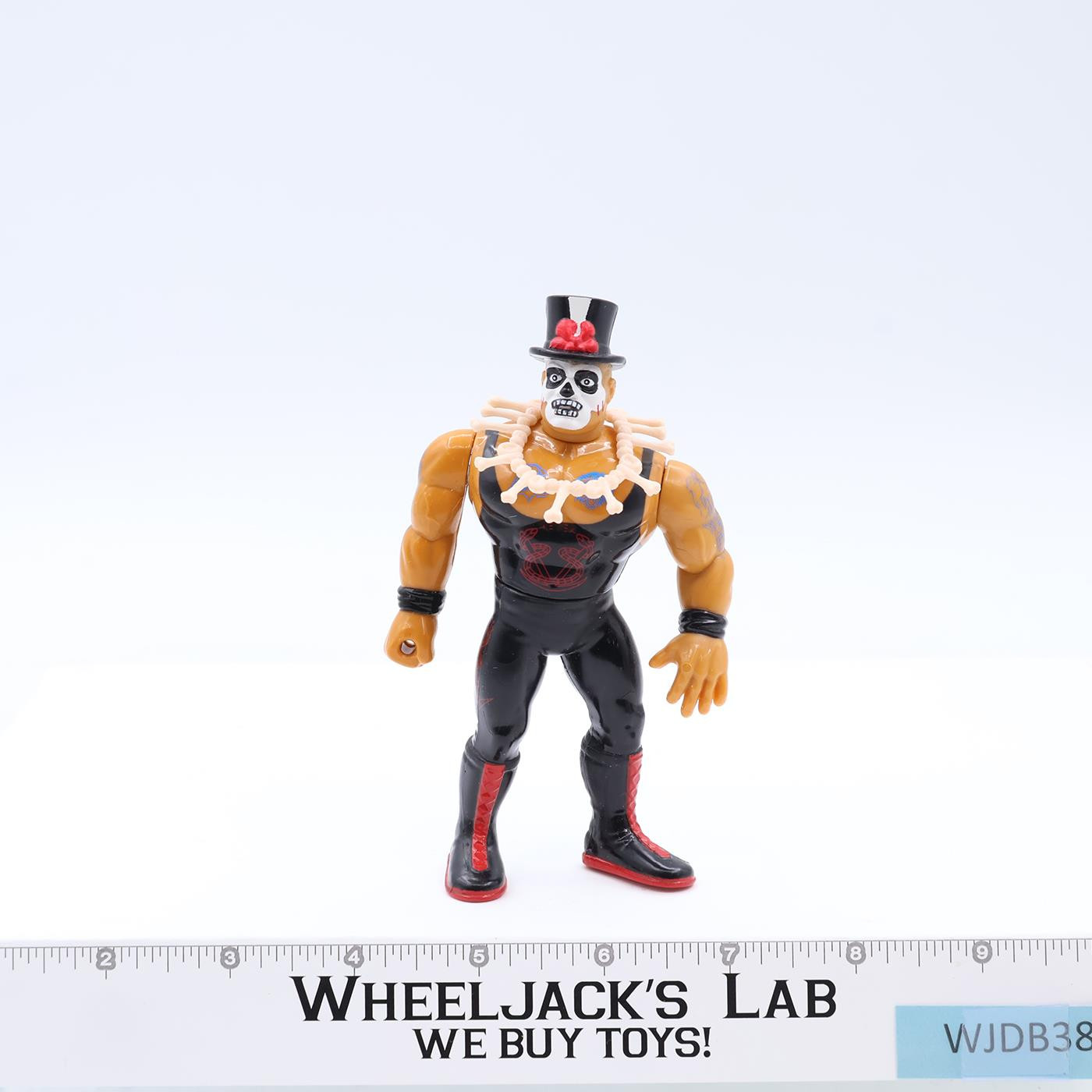 Papa Shango W/CARDBACK 100% Complete 1992 WWF Wrestling Hasbro Vintage