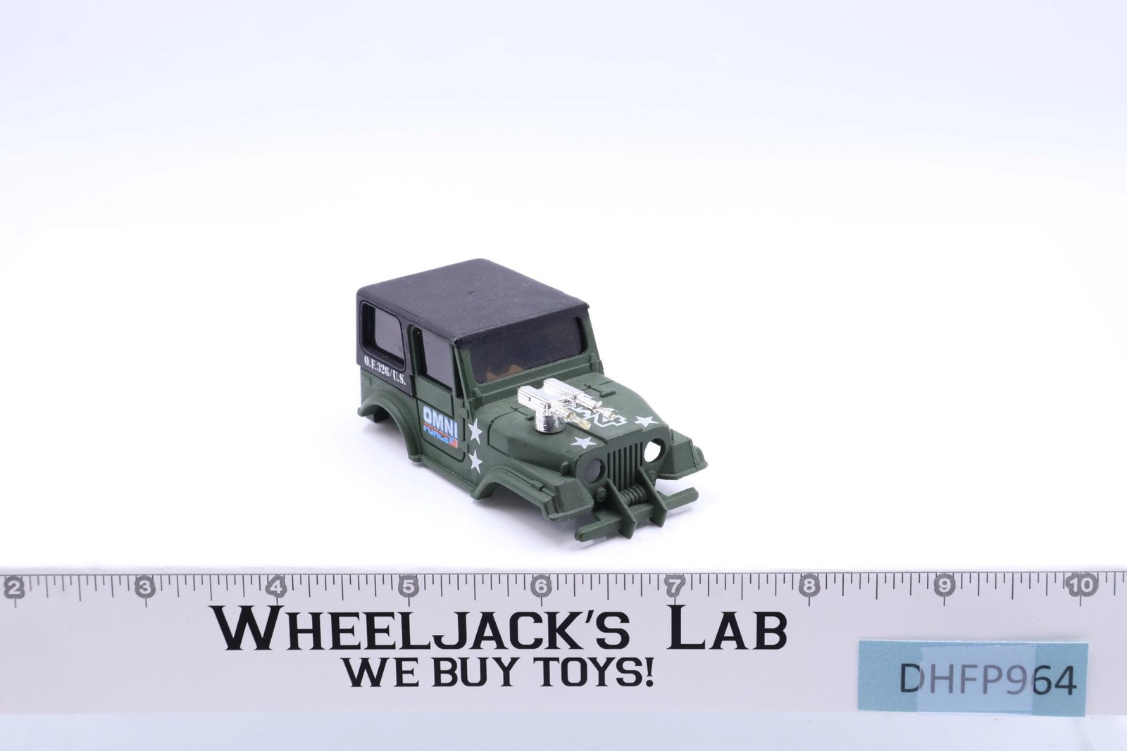 Stomper Omni Force Military 4x4 Jeep LJN BODY ONLY