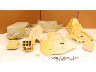 Lot of USS Flagg Bow Hull + Superstructure Parts 1985 GI Joe Hasbro Vintage