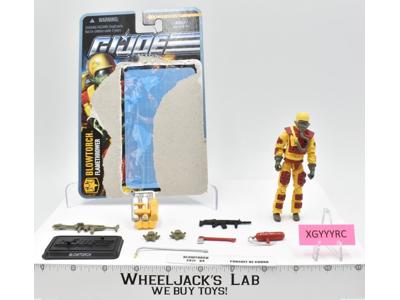 Blowtorch v4 100% Complete G.I. Joe Pursuit of Cobra 2011 Hasbro Action Figure
