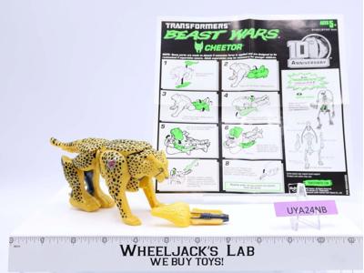Cheetor 100% Complete Deluxe Transformers Beast Wars 10th Anniversary Hasbro