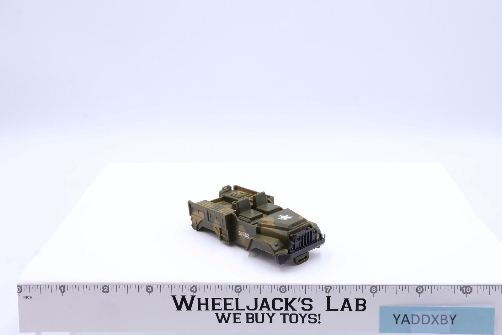 Soma 4X4 Military Super Climber Military Jeep Truck 57682 Camo BODY ONLY Vintage