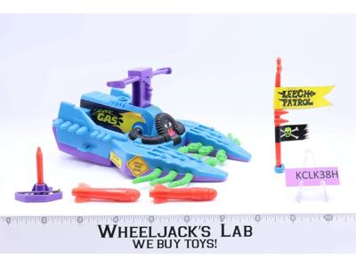 Footski Leech Patrol Vehicle 100% Complete TMNT 1989 Vintage Playmates