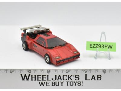 Sunstreaker Diaclone Diakron RED CIRCLE STAMP Takara Vintage Action Figure