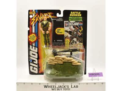 Battle Bunker GI Joe SGT. Savage 1994 Hasbro Action Figure NEW MOSC SEALED
