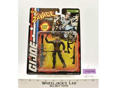General Blitz GI Joe SGT. Savage 1994 Hasbro Action Figure NEW MOSC SEALED