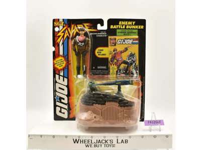Enemy Battle Bunker GI Joe SGT. Savage 1994 Hasbro Action Figure NEW MOSC SEALED