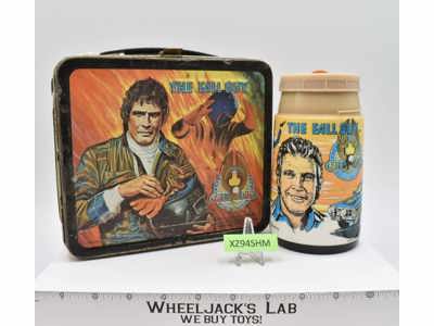 The Fall Guy Metal Lunchbox with Thermos 1981 Aladdin 20th Century-Fox