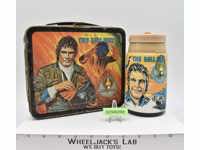 The Fall Guy Metal Lunchbox with Thermos 1981 Aladdin 20th Century-Fox