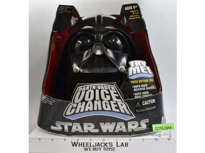 Darth Vader Voice Changer Helmet Star Wars 2004 Hasbro NEW MISB SEALED