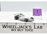 Formula 5000 #1 White 1976 Redline Hot Wheels Mattel Vintage RL
