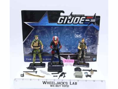 The Eagle's Edge 100% Complete G.I. Joe 50th Anniversary 2014 Hasbro Figures