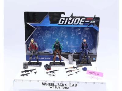 The Viper's Pit 100% Complete G.I. Joe 50th Anniversary 2014 Hasbro Figures