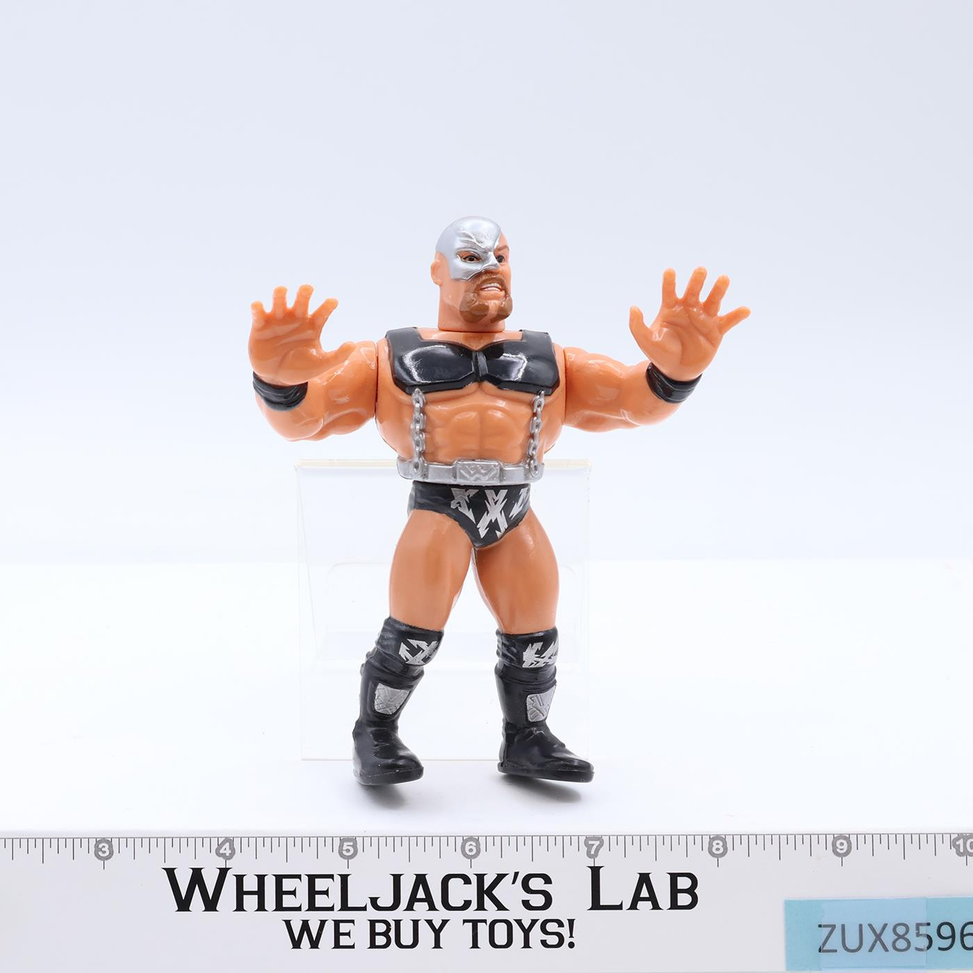 The Warlord W/CARDBACK 1992 Series 5 WWF 100% Complete Vintage Wrestling Hasbro