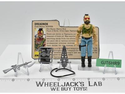 Ripper V1 100% Complete G.I. Joe 1985 Hasbro Vintage Action Figure