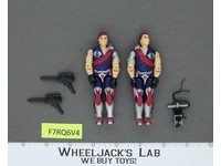 Tomax & Xamot V1 100% Complete G.I. Joe 1985 Hasbro Vintage Action Figure