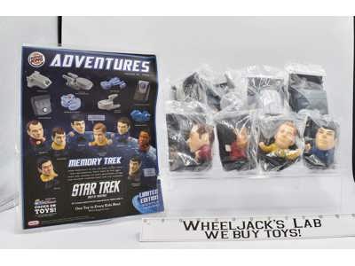 Lot of 8 Star Trek 2009 Burger King Kid's Club Meal Toys SEALED