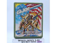 GI Joe A Real American Hero Collector's Case 1992 Hasbro Figure Storage Case