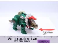 G2 Slag Dinobot GREEN Complete 1992 Hasbro Transformers Vintage Action Figure NM