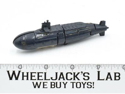 Dive Dive MR-33 Blue 100% Complete 1983 Submarine Gobots Bandai Tonka Vintage