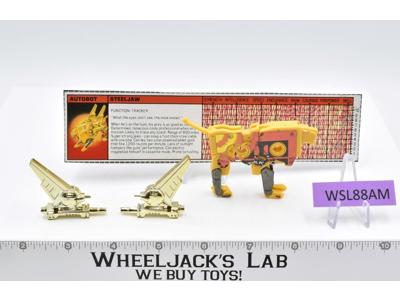 Steeljaw GOLD 100% Complete Vintage 1985 G1 Transformers Hasbro Action Figure