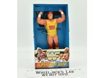 Hollywood Hogan Superstar Bank WWF MISB 1991 Titan Sports Action Figure