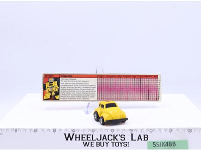 Bumblebee YELLOW 100% Complete Vintage 1984 G1 Transformers Action Figure