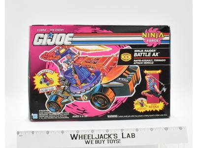 Ninja Raider Battle Ax GI Joe Ninja Force 1992 Hasbro NEW MISB SEALED