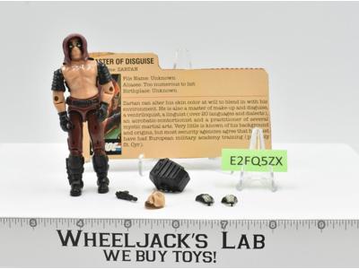 Zartan V1 100% Complete G.I. Joe 1984 Hasbro Vintage Action Figure