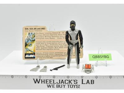 Torpedo V1 100% Complete G.I. Joe Hasbro 1983 Vintage Action Figure