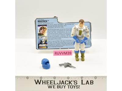 Maverick V1 100% Complete G.I. Joe 1987 Hasbro Vintage Action Figure