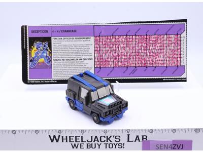 Triggercon Crankcase 100% Complete 1988 Hasbro G1 Transformers Figure WORKS