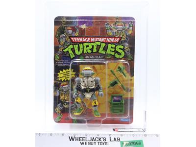 Metalhead AFA GRADED 80 85/80/90 19-Back TMNT 1989 Playmates NEW SEALED