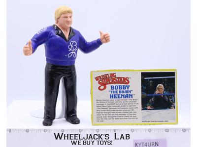 Bobby Heenan 1986 WWF LJN Titan Sports 7" Vintage Wrestling Superstars
