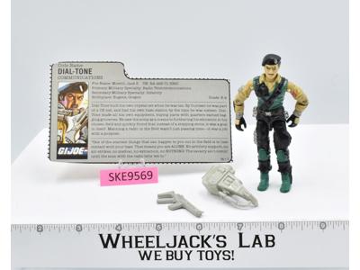 Dial-Tone V1 100% Complete G.I. Joe 1986 Hasbro Vintage Action Figure
