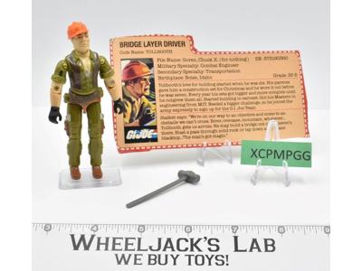 Tollbooth V1 100% Complete G.I. Joe 1984 Hasbro Vintage Action Figure