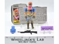 Zandar V1 100% Complete G.I. Joe 1986 Hasbro Vintage Action Figure