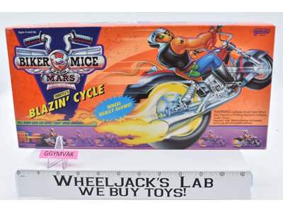 Blazin' Cycle Biker Mice from Mars 1993 Galoob Action Figure Vehicle NEW MIB