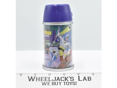 Batman & Robin 1999 Hallmark School Days Thermos Bottle