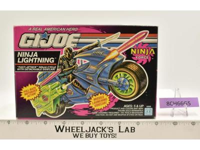 Ninja Lightning Motorcycle GI Joe Ninja Force 1992 Hasbro NEW MISB SEALED