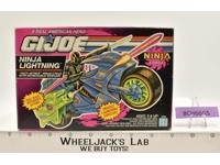 Ninja Lightning Motorcycle GI Joe Ninja Force 1992 Hasbro NEW MISB SEALED