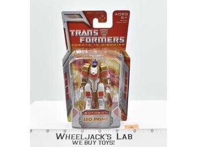 Leo Prime #2 Transformers Robots in Disguise 2006 Hasbro NEW MOSC SEALED