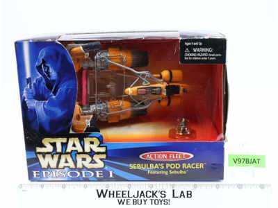Sebulba's Pod Racer Star Wars Episode 1 Action Fleet 1998 Galoob NEW MISB SEALED